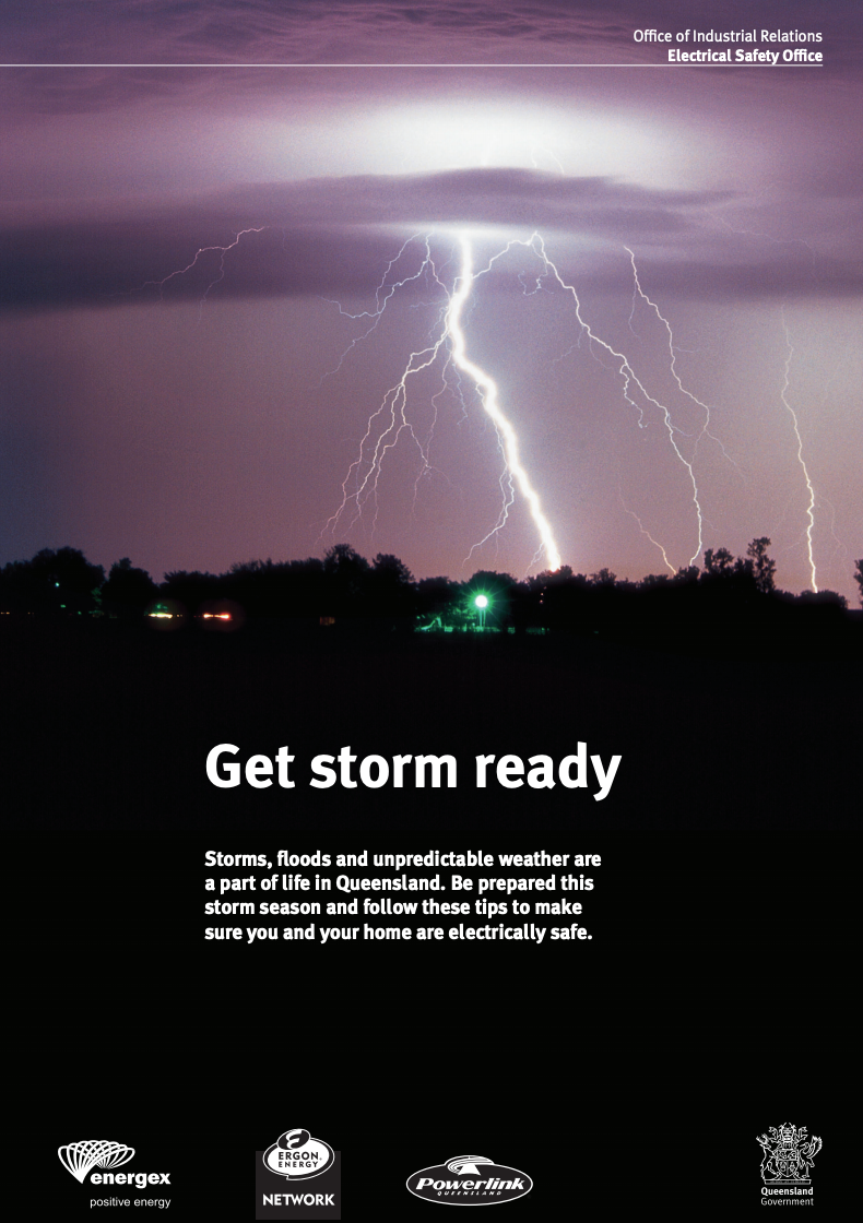 Electrical safety during storms Electrical Safety Office